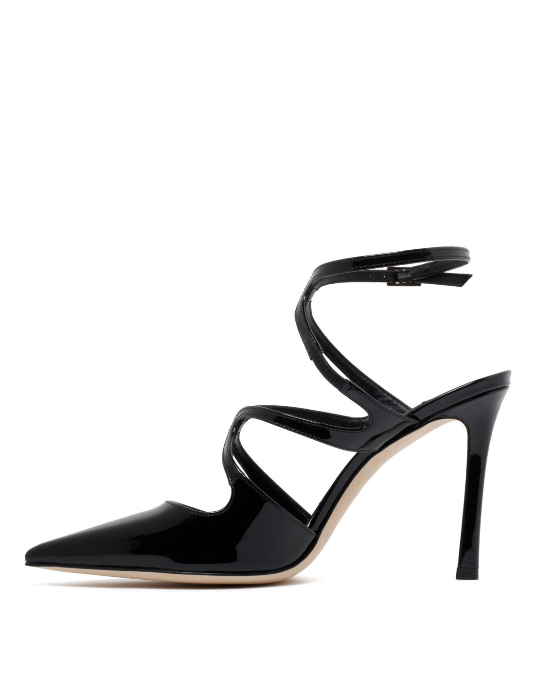 Azia black patent pumps | Le Noir - Unconventional Luxury