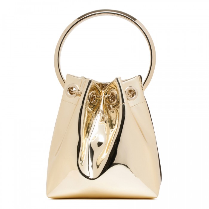 Buy Jimmy choo Bon Bon Mirror Fabric Mini Bag with Metal Handle