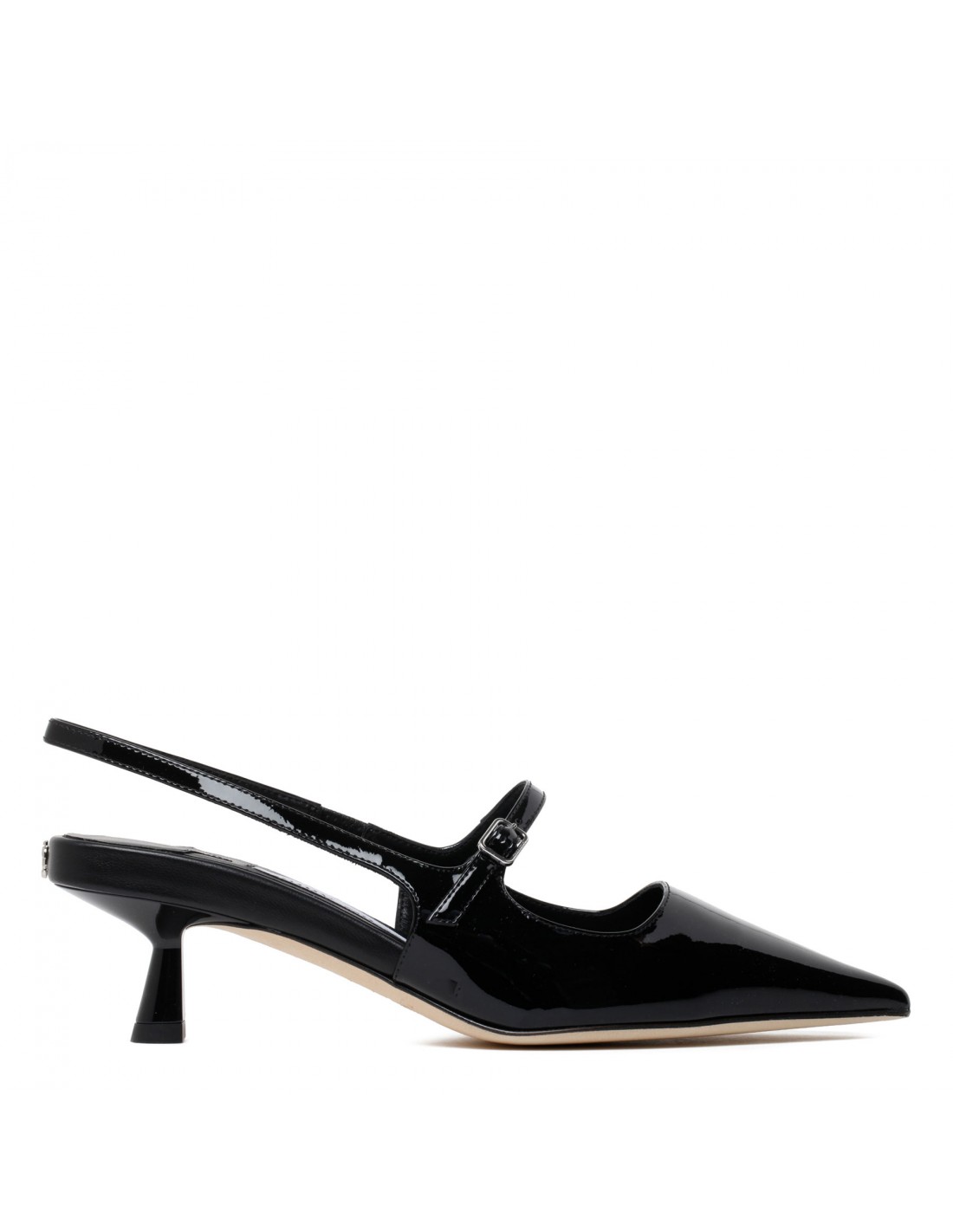 Didi 45 black slingback pumps | Le Noir - Unconventional Luxury