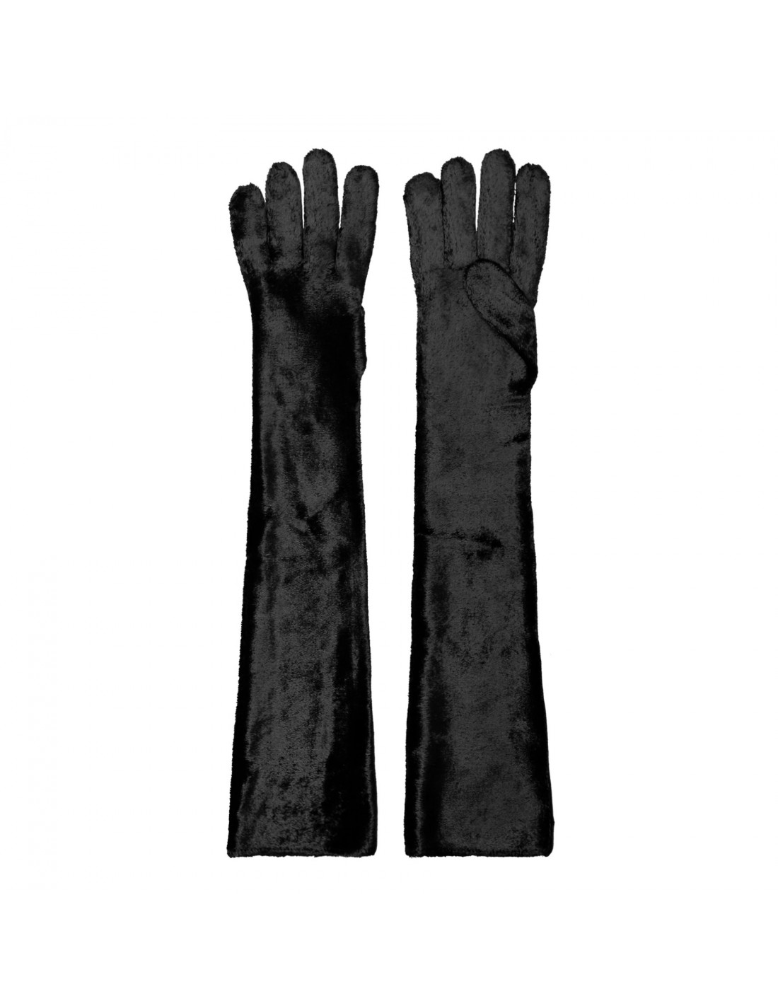 Black long gloves