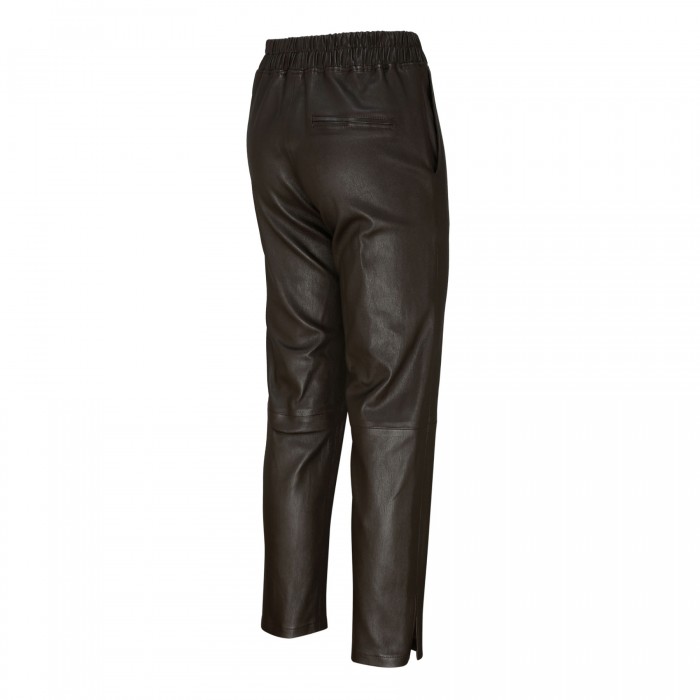 Jardin brown leather pants