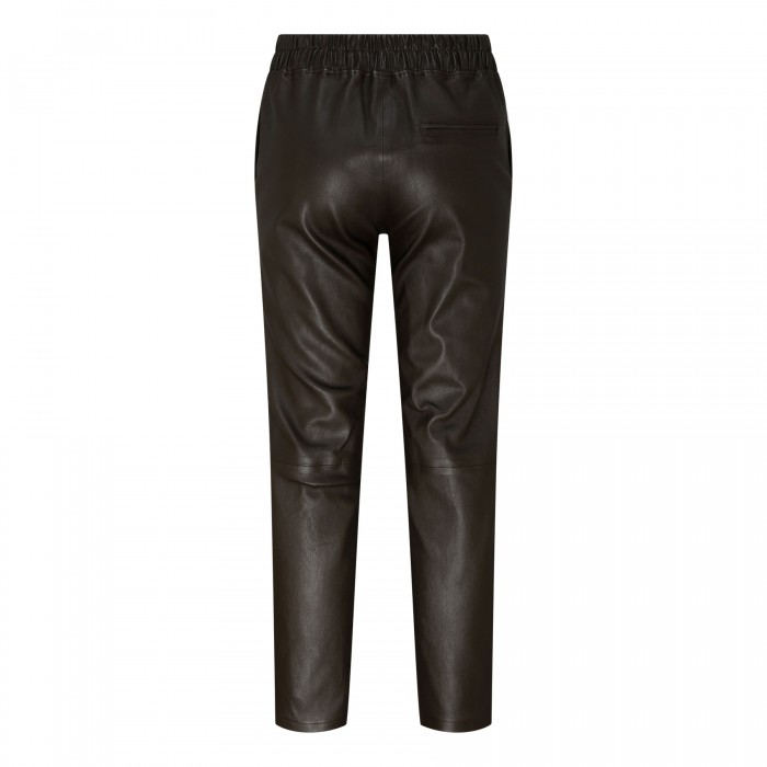 Jardin brown leather pants