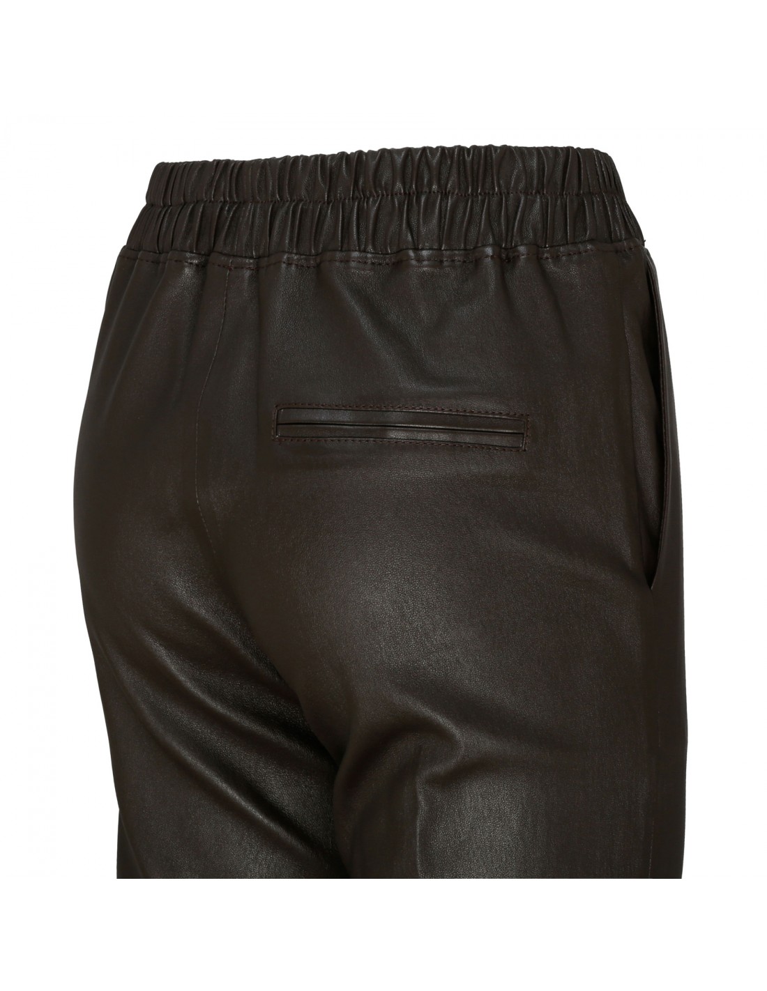 Jardin brown leather pants