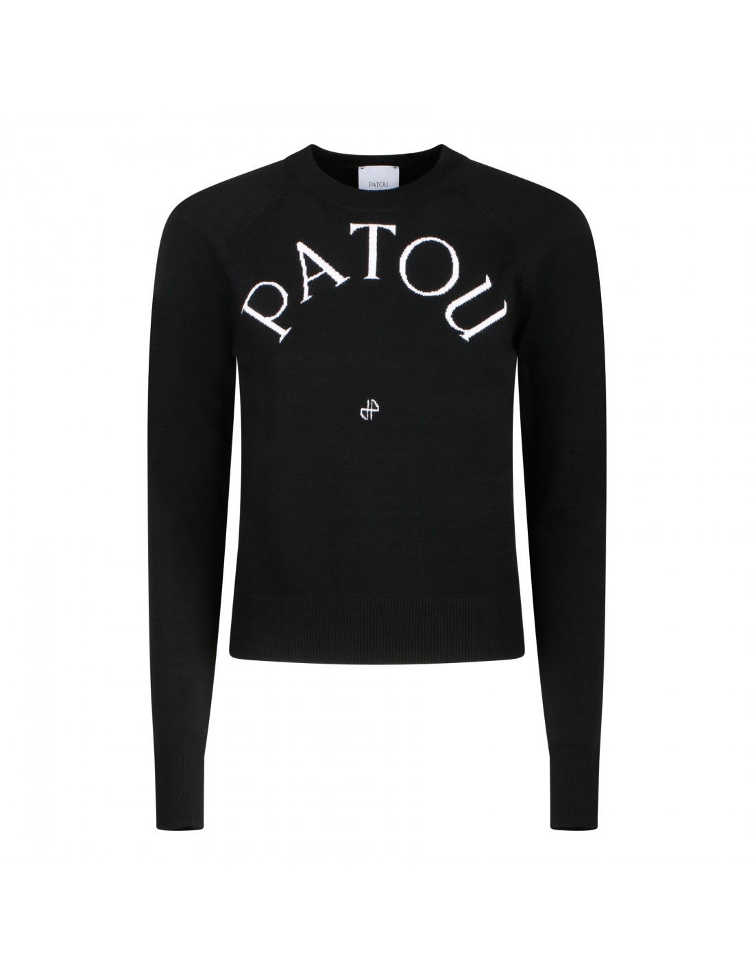 Logo jacquard sweater