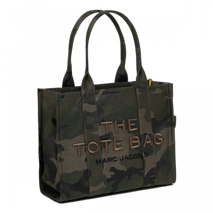 The Camo Jacquard large tote bag