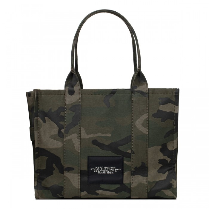 The Camo Jacquard large tote bag