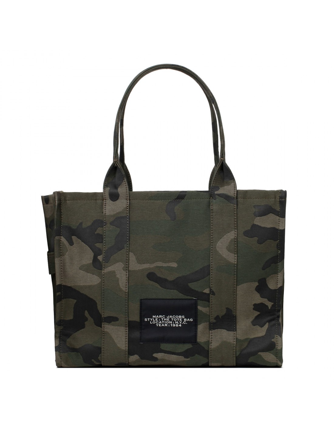 The Camo Jacquard large tote bag