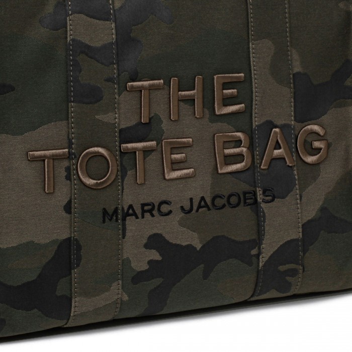 The Camo Jacquard large tote bag