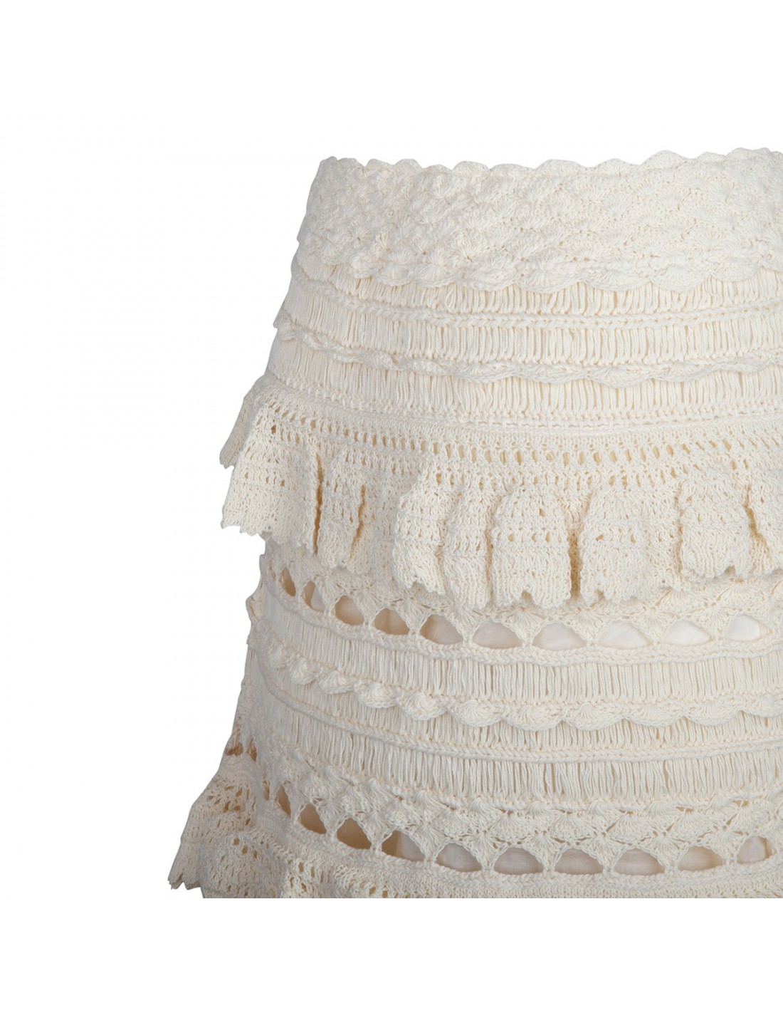 Waverly Crochet midi skirt