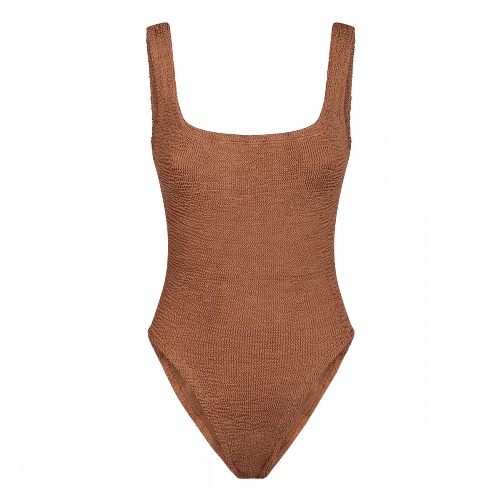 Square neck swimsuit