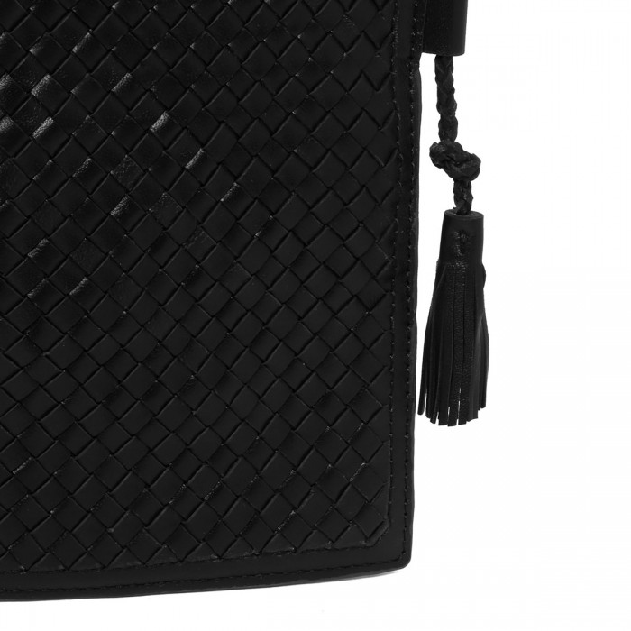 Pic Pocket black crossbody pouch