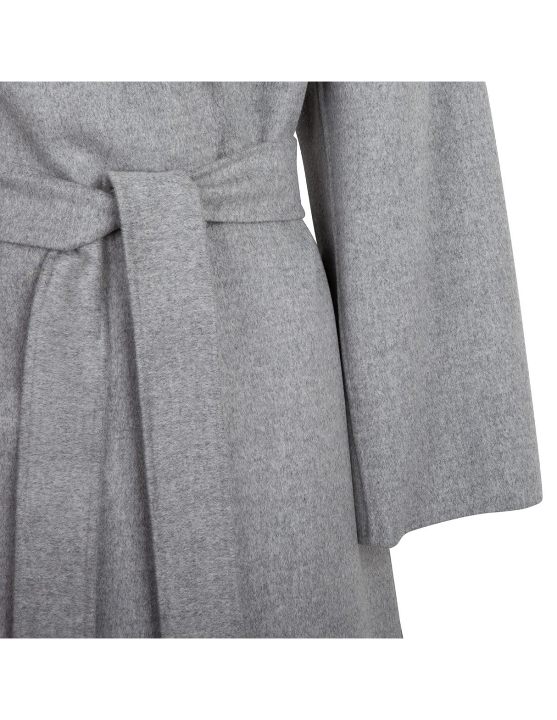 Olanda light gray wool coat