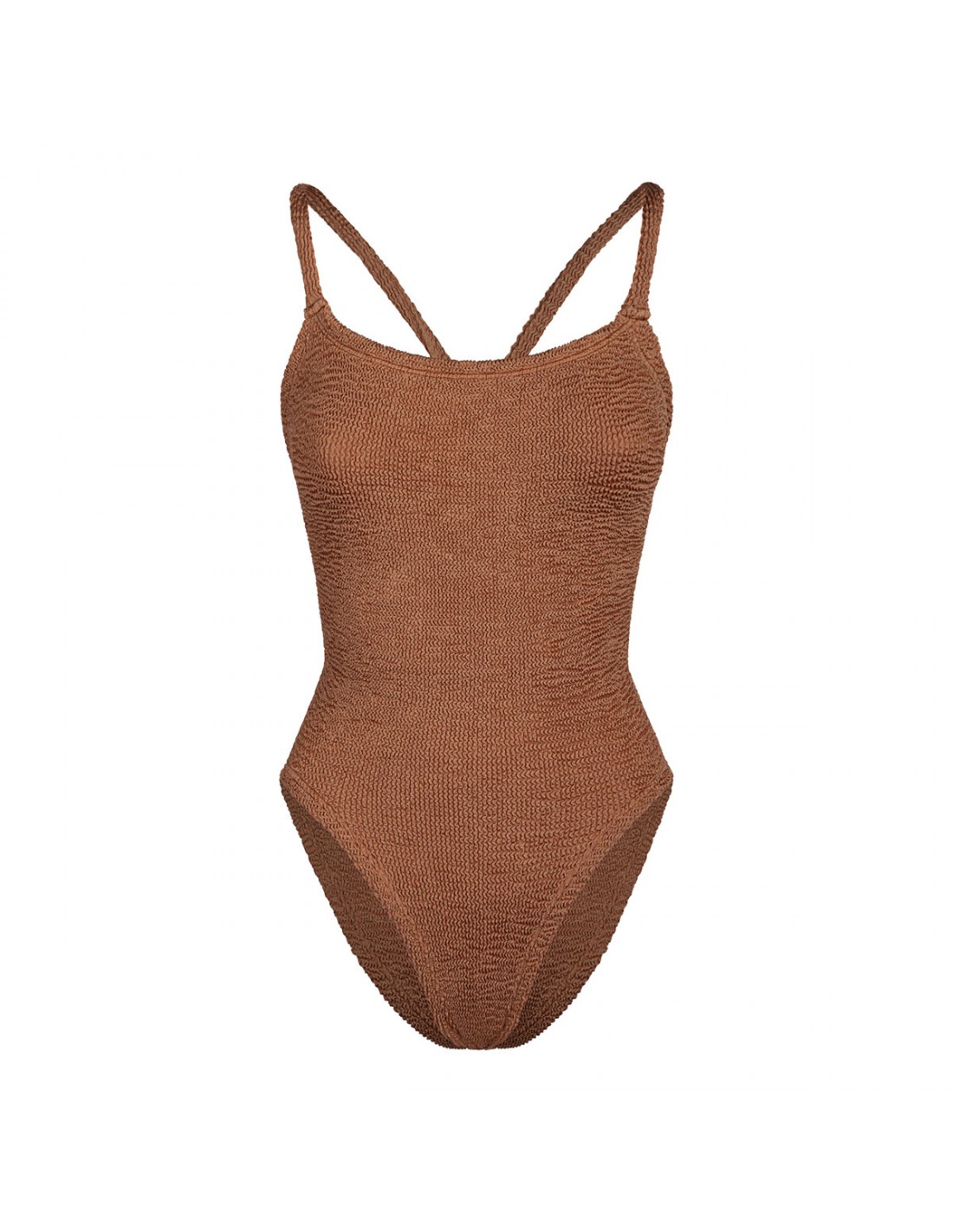 Bette metallic cocoa swimsuit