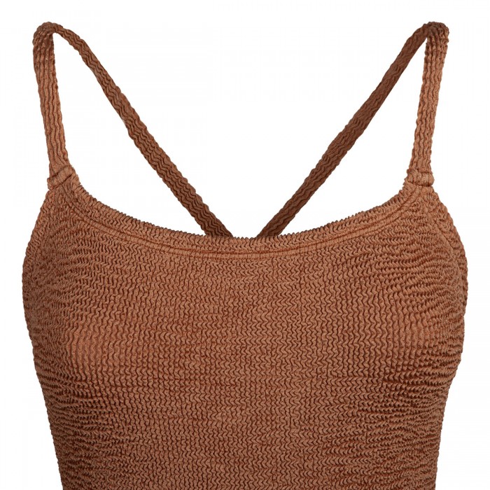 Bette metallic cocoa swimsuit