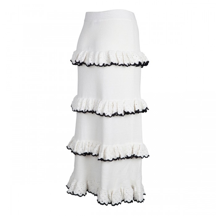 Halliday Scallop Frill Skirt