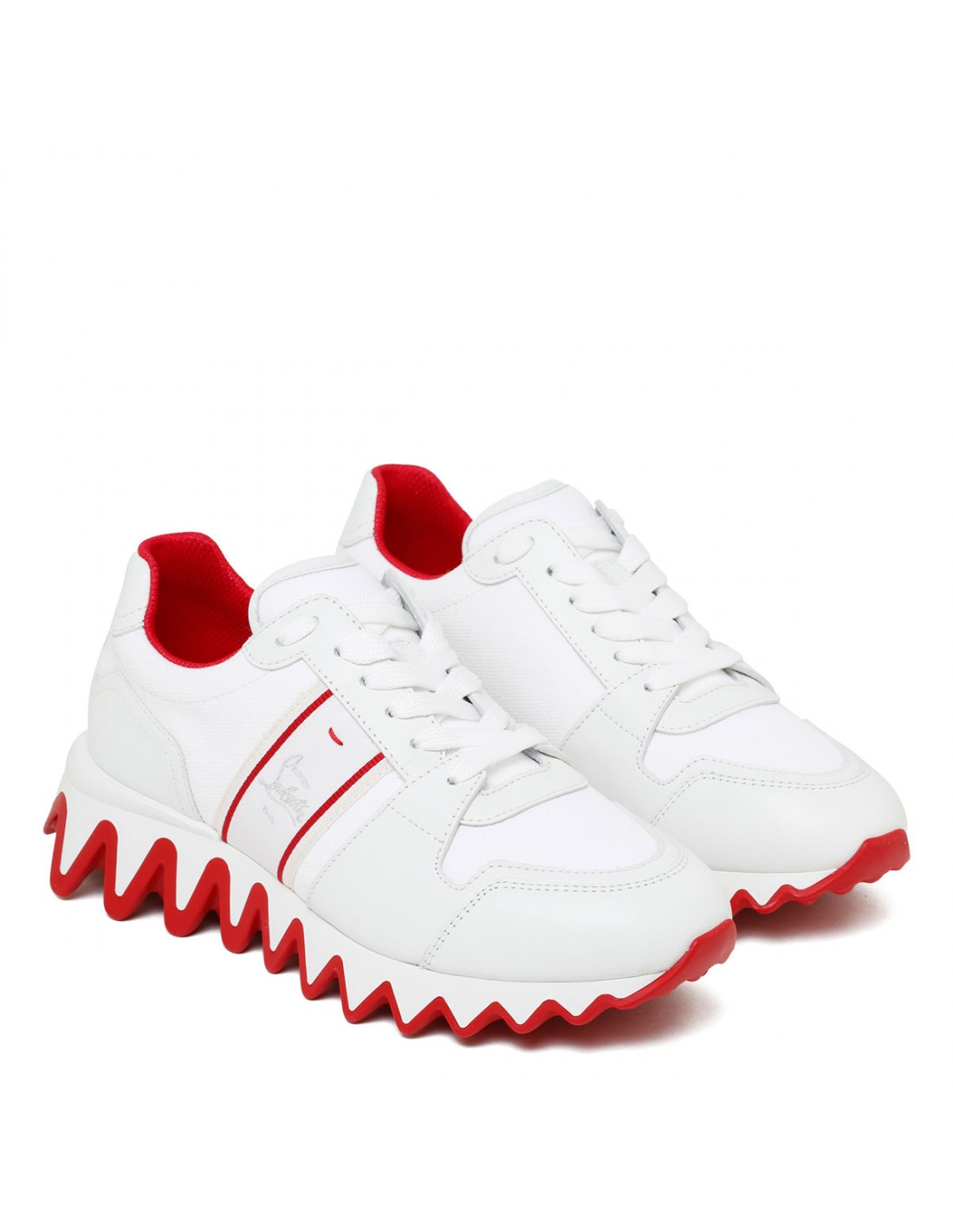 Nastroshark white and red sneakers