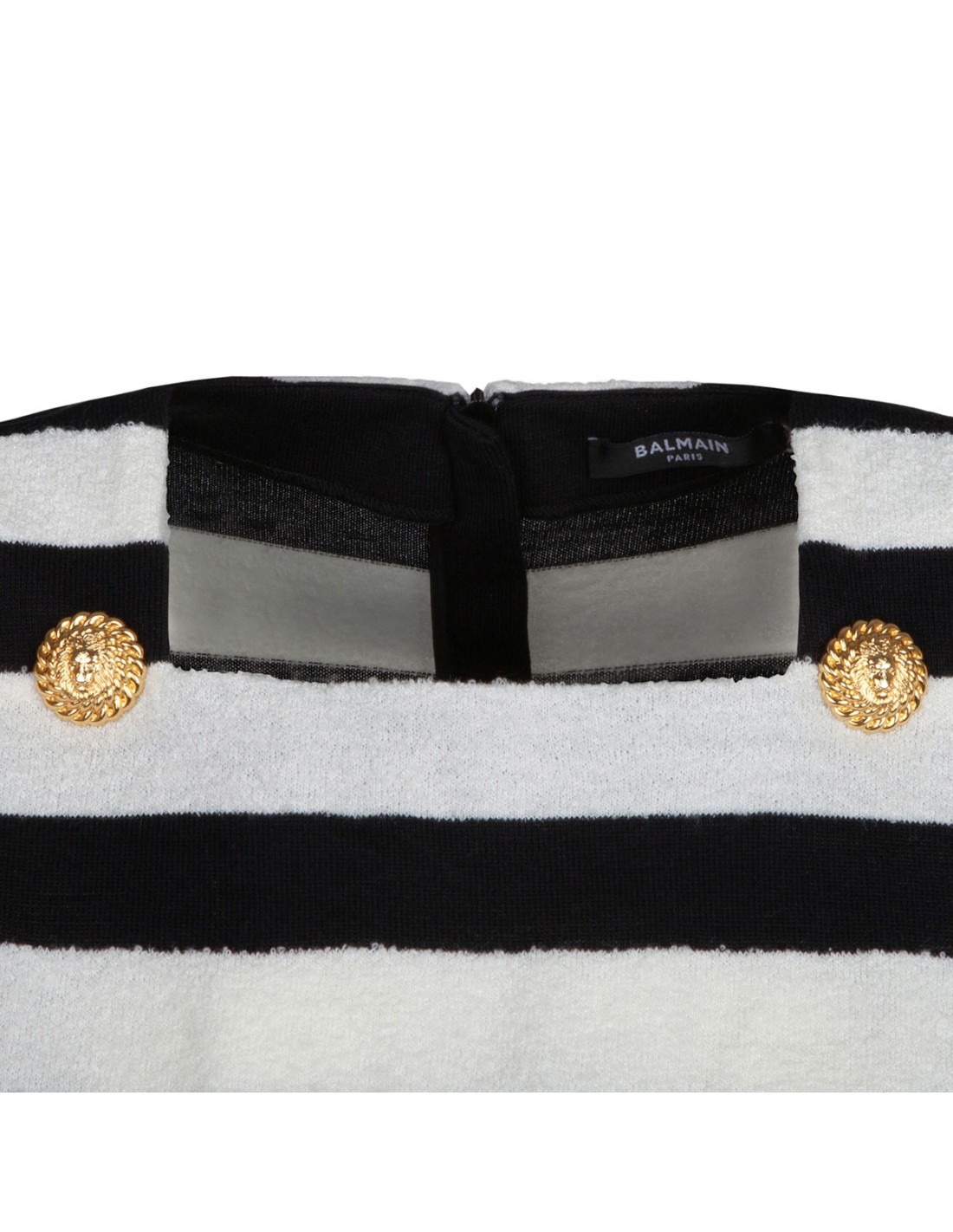 Black and white mariniere sweater