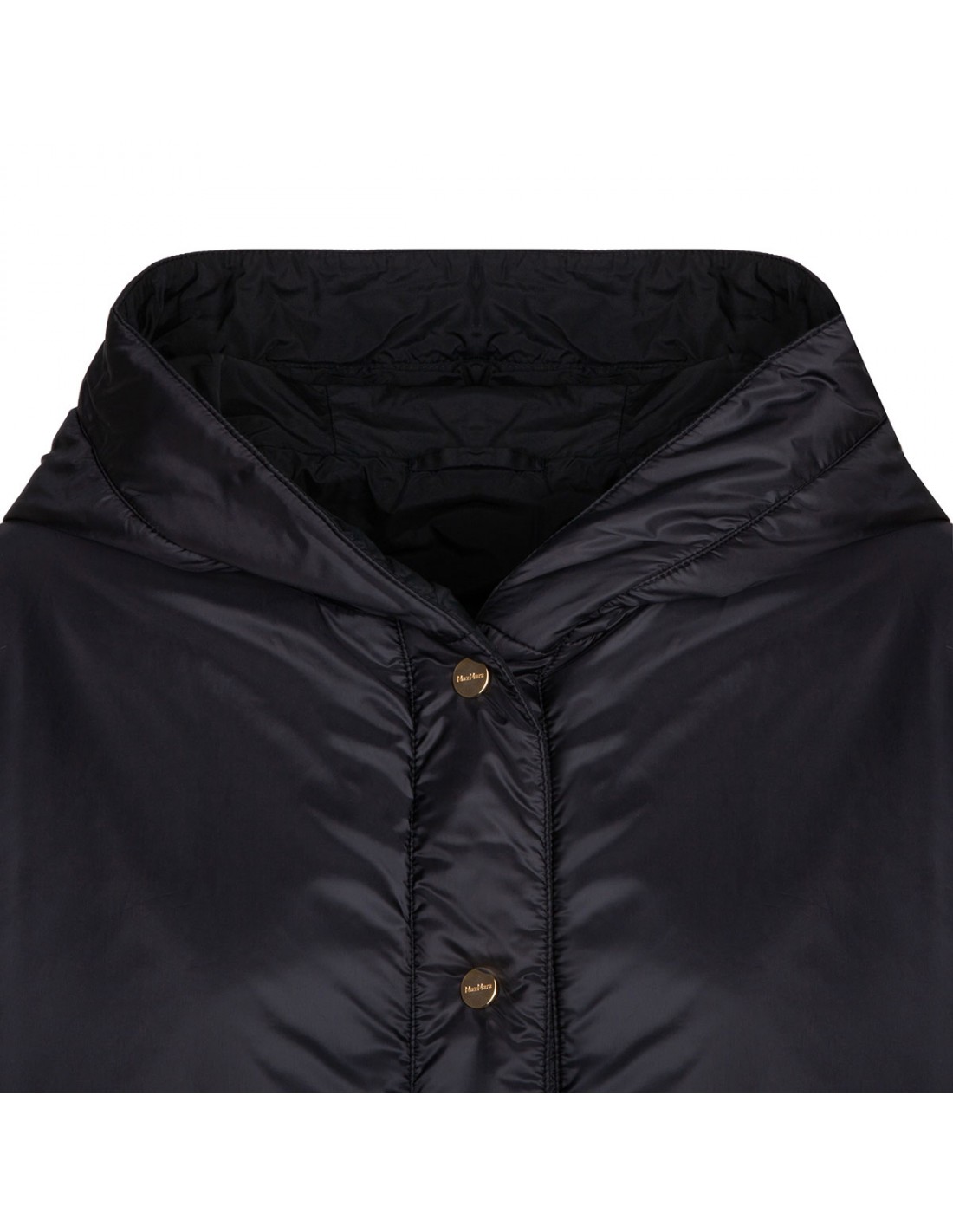 Water-resistant canvas hooded jacket