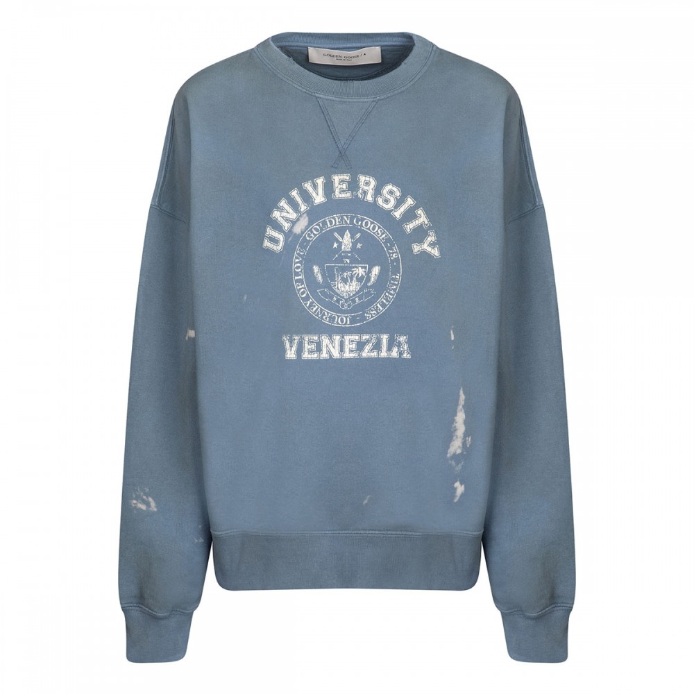 Baby blue Varsity sweatshirt