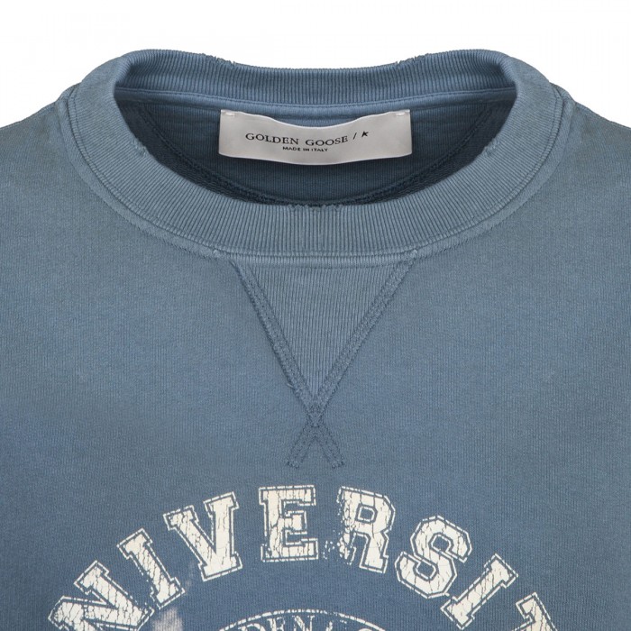 Baby blue Varsity sweatshirt