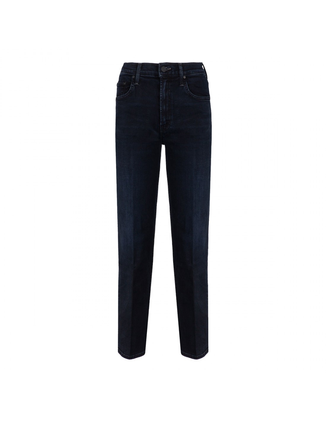 The Mid Rise Rambler zip ankle jeans