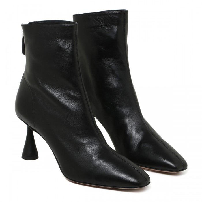 Amore 75 black booties