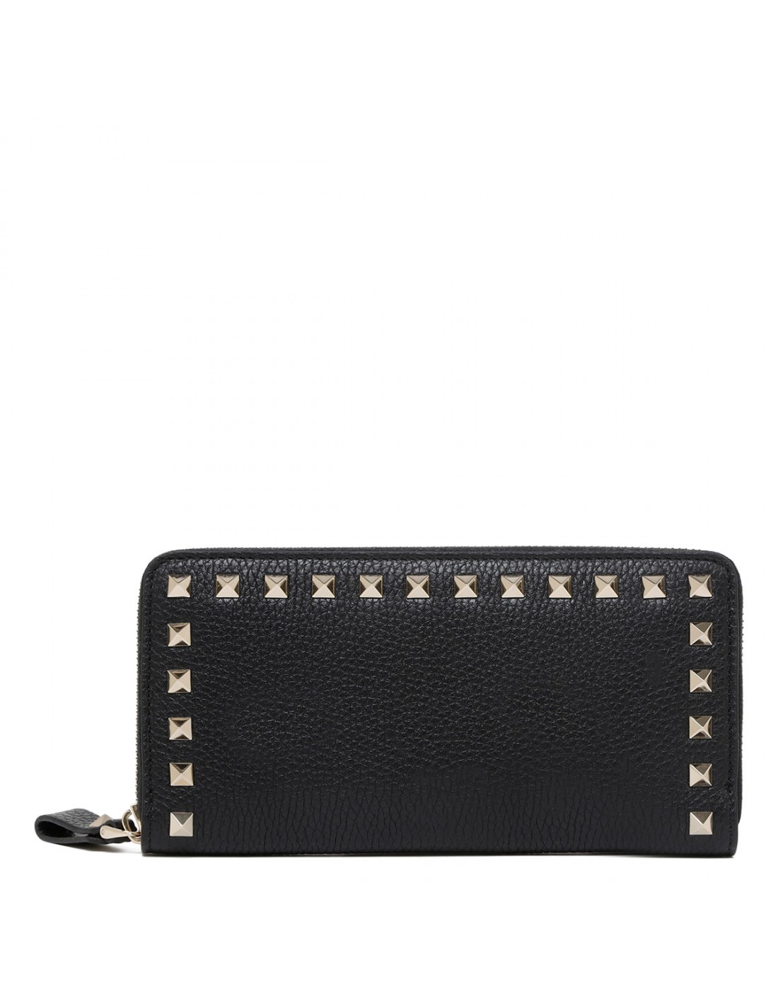 Rockstud zip around wallet