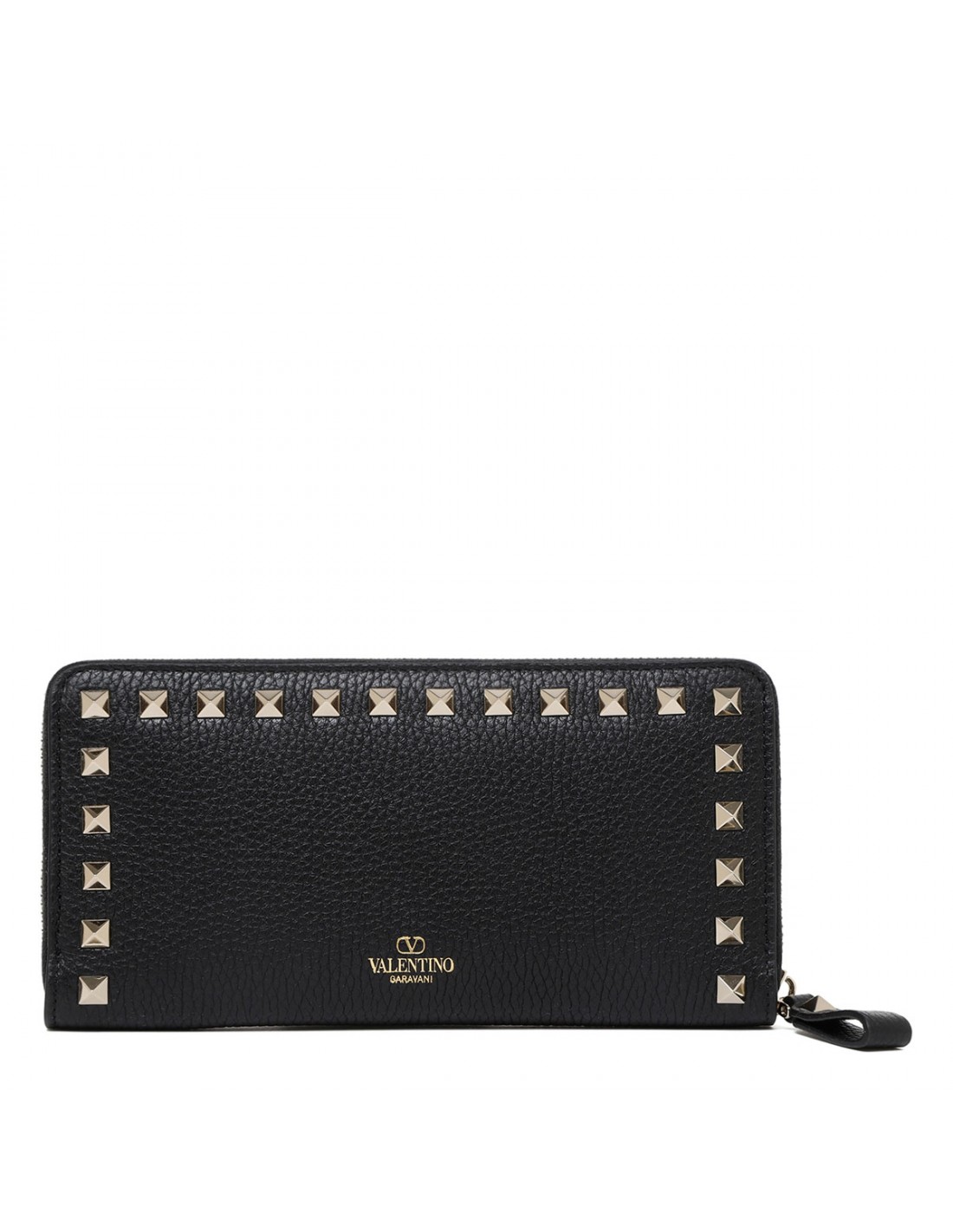 Rockstud zip around wallet