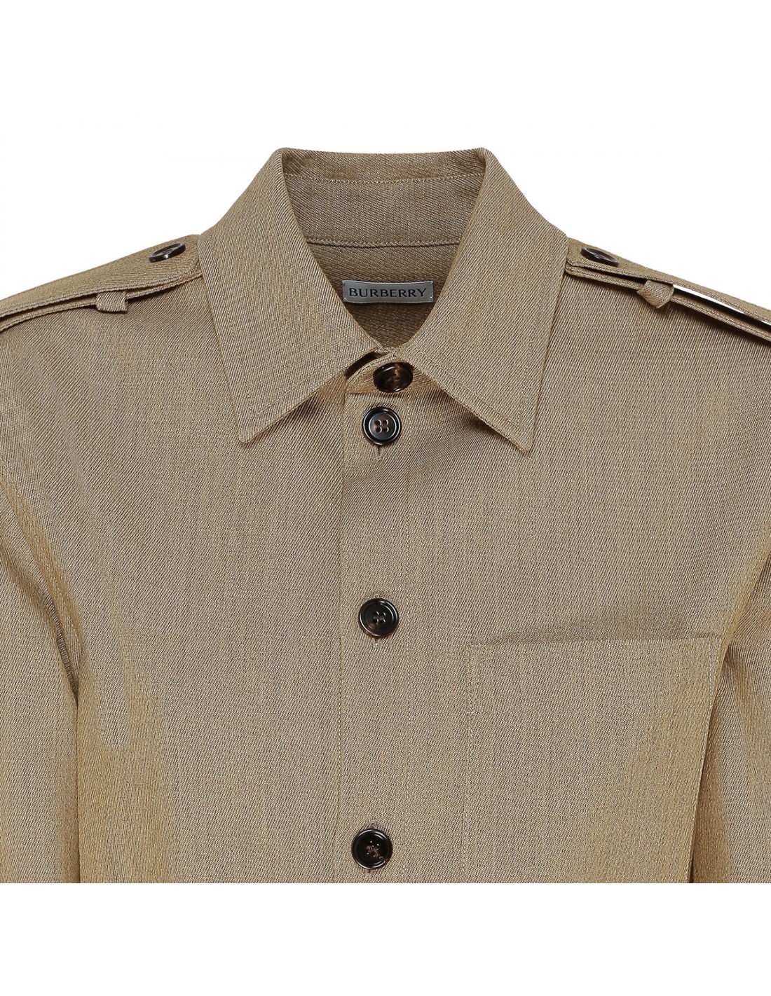 Wool safari shirt