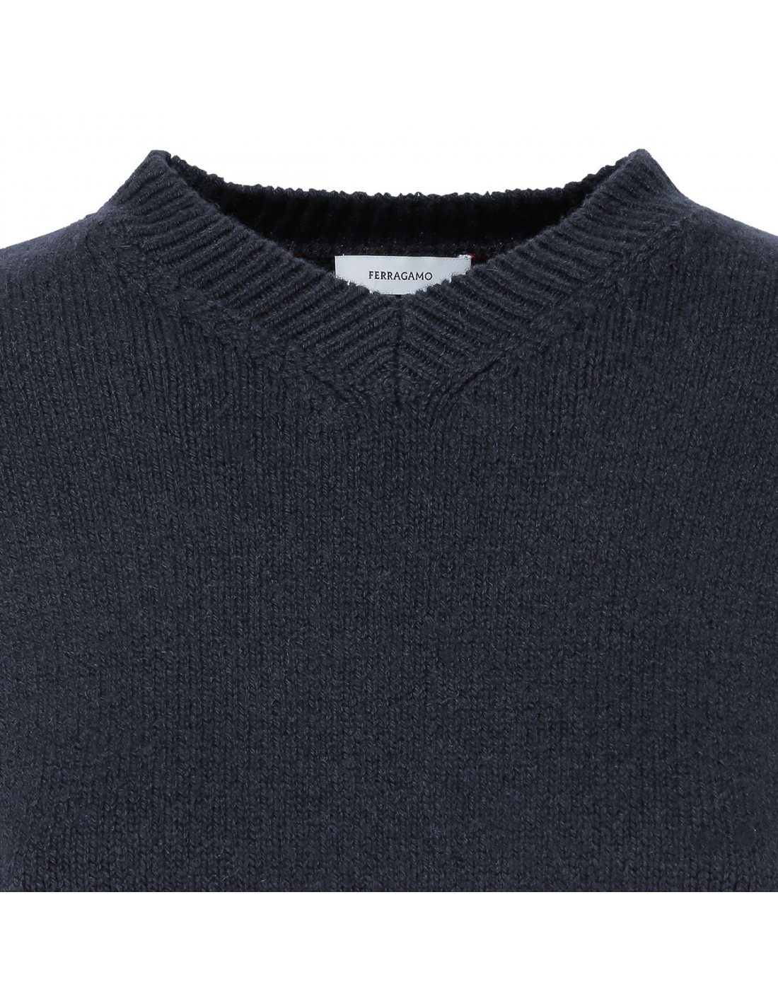 Navy layered sweater