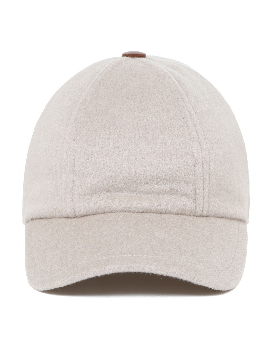 Cashmere baseball cap