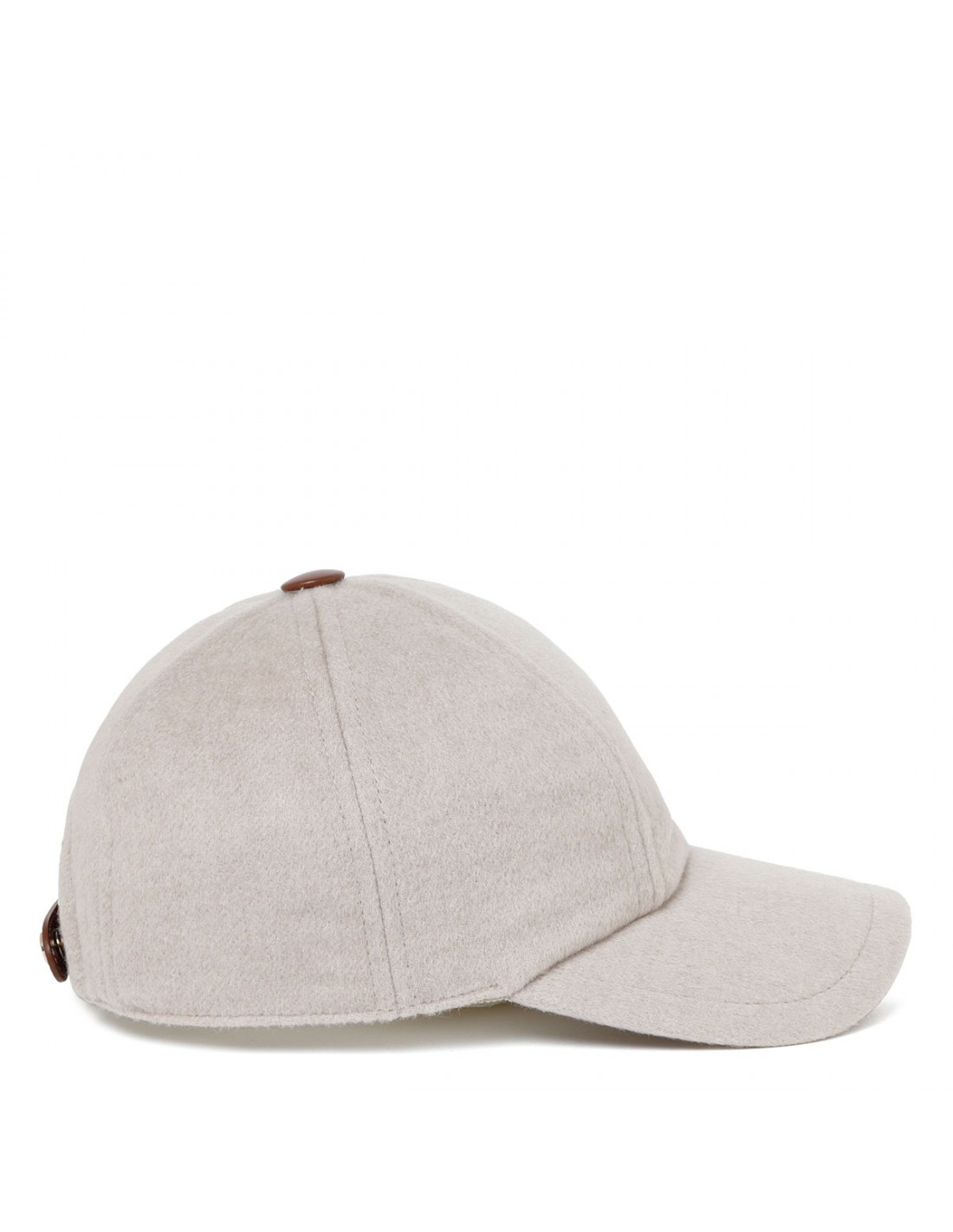 Cashmere baseball cap