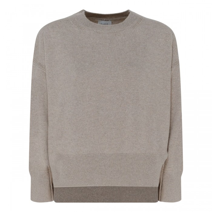 Moon dust hue cashmere pullover