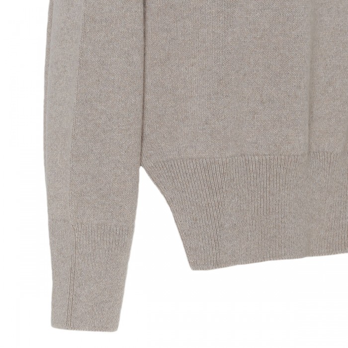 Moon dust hue cashmere pullover