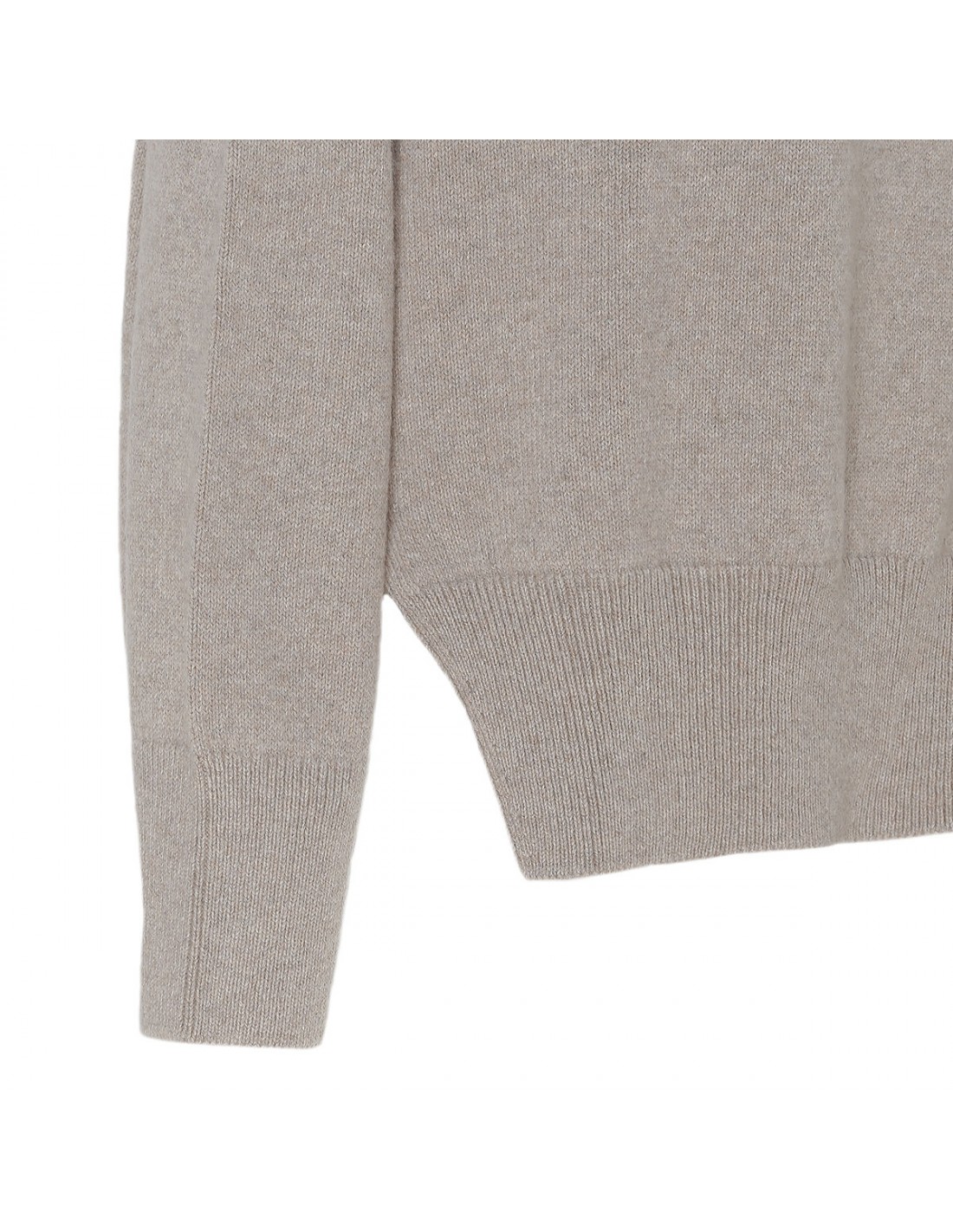 Moon dust hue cashmere pullover