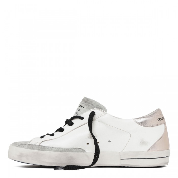 SuperStar white and quartz sneakers