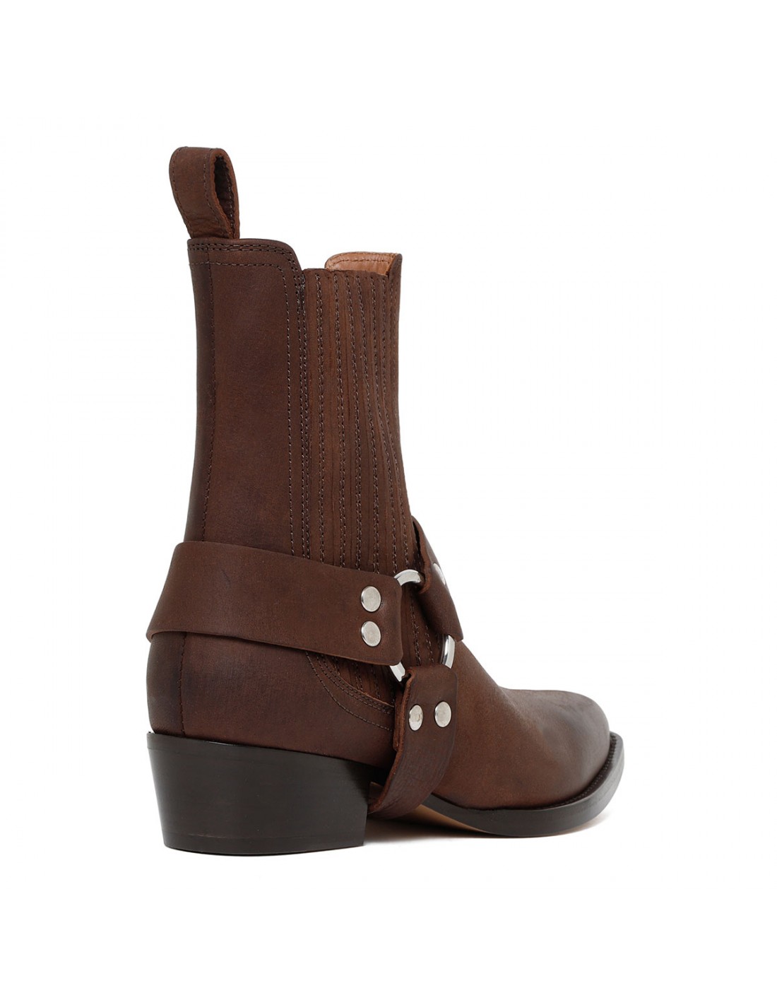 Helena brown booties