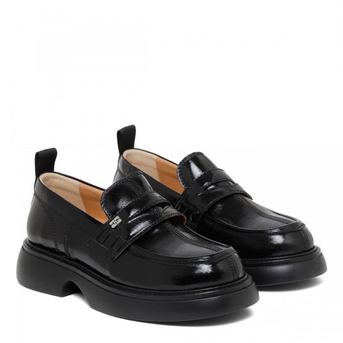 Everyday black loafers