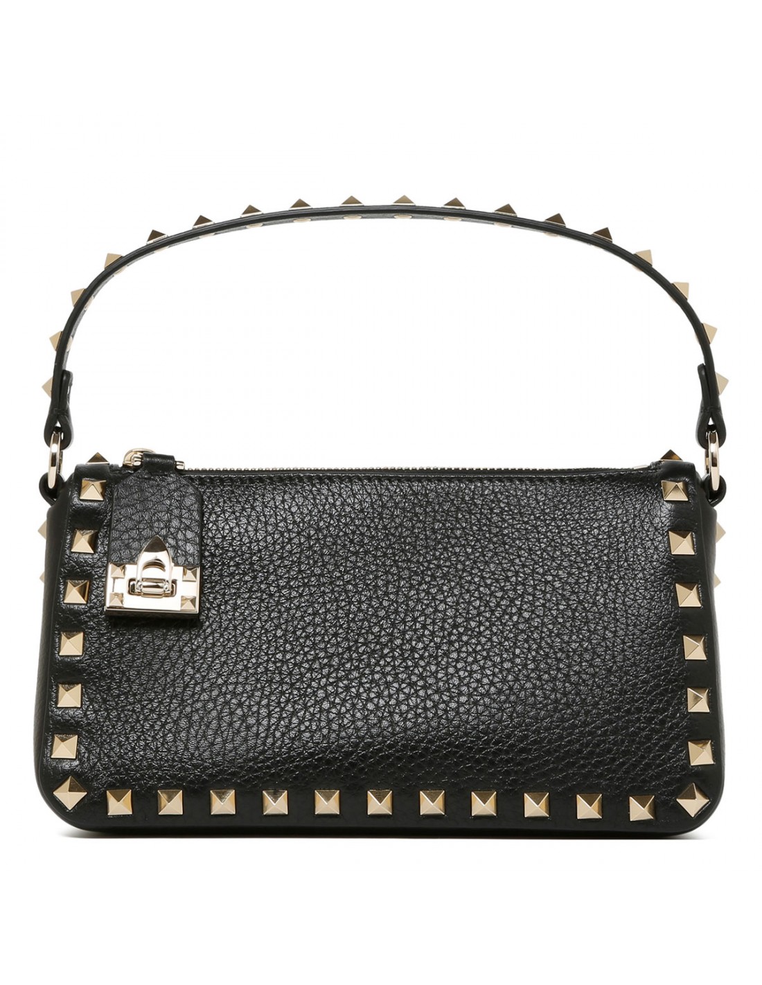 Rockstud black small shoulder bag