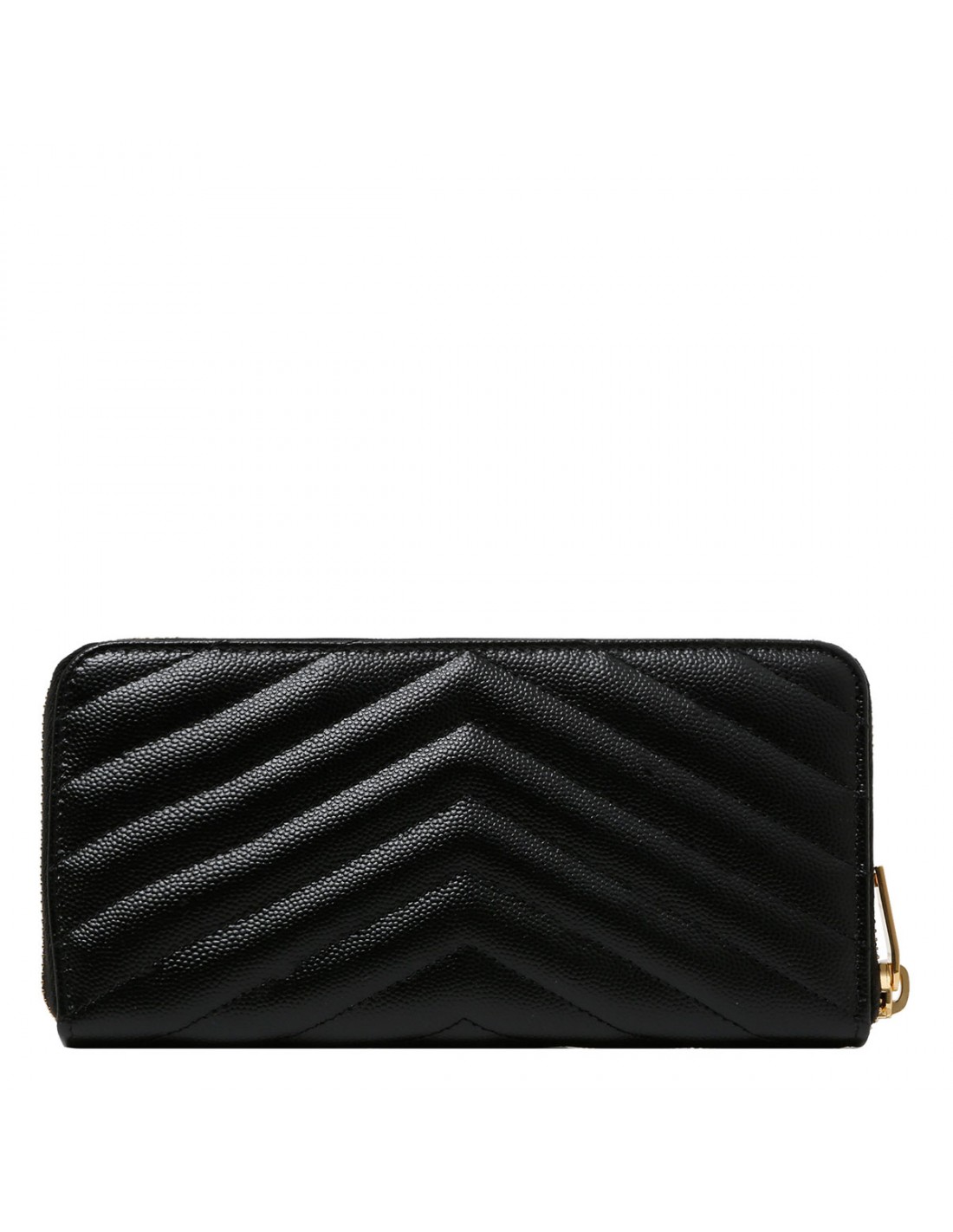 Cassandre matelassé zip around wallet