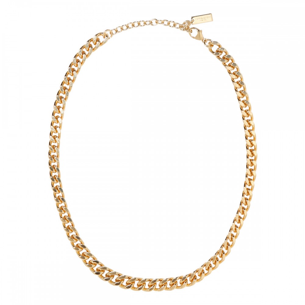 Medium curb chain necklace