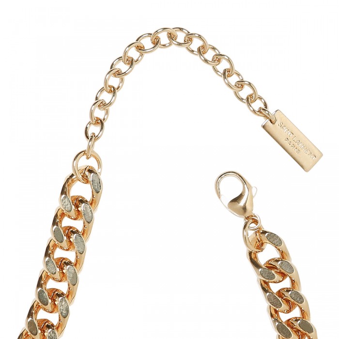 Medium curb chain necklace