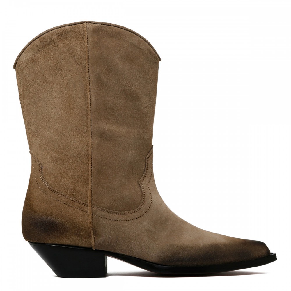 Frisco suede booties