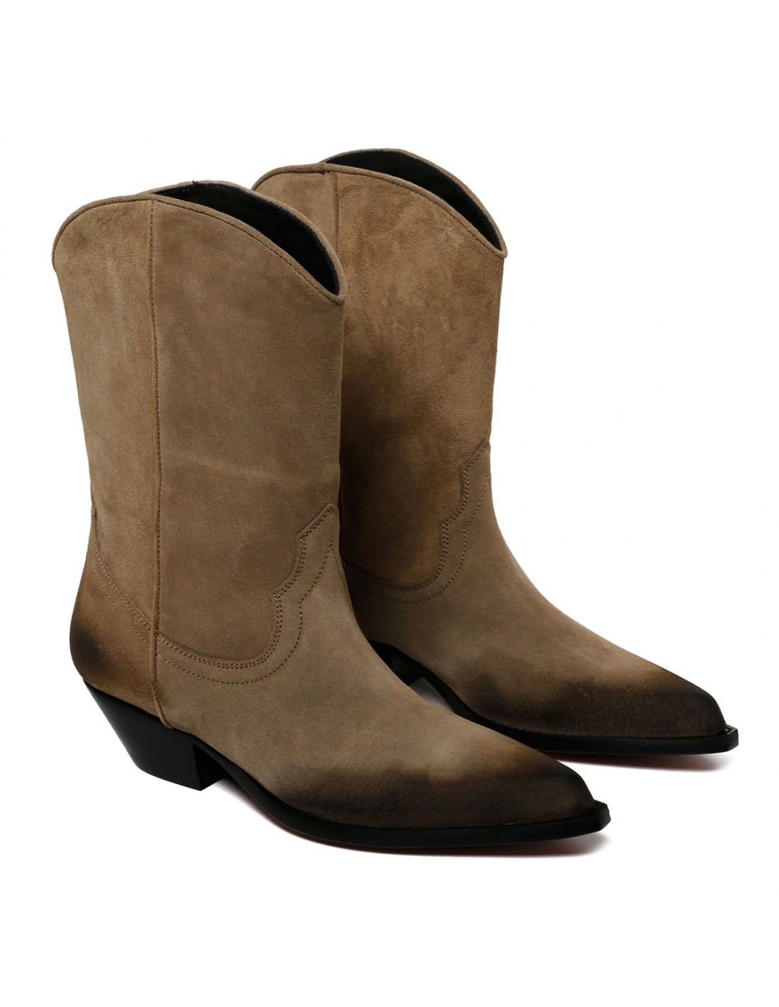 Frisco suede booties