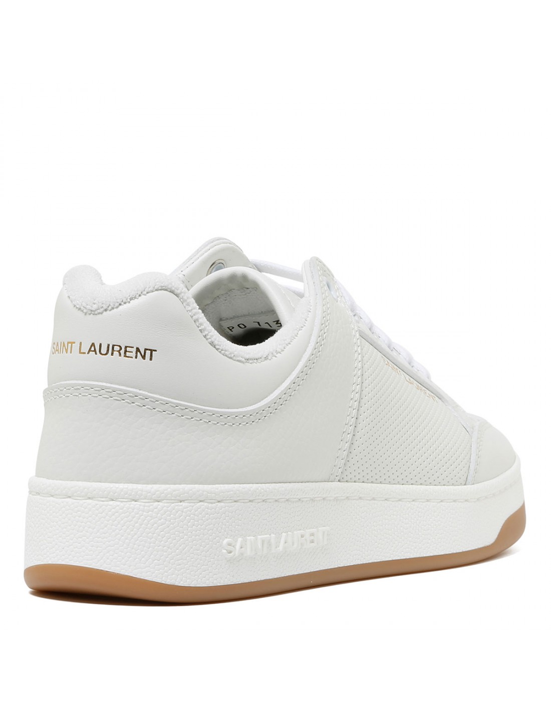 SL61 white leather sneakers