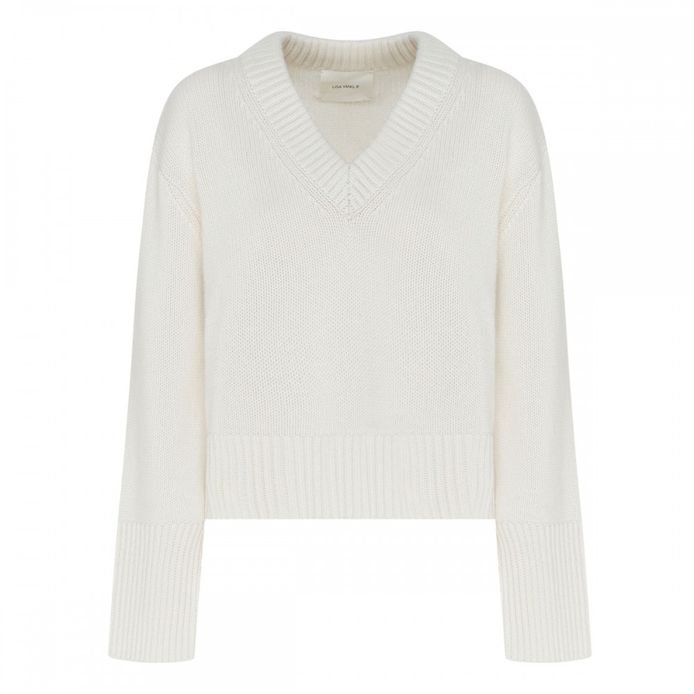 Aletta cream-hue sweater