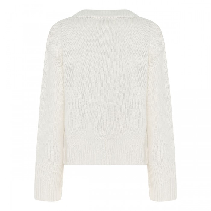 Aletta cream-hue sweater