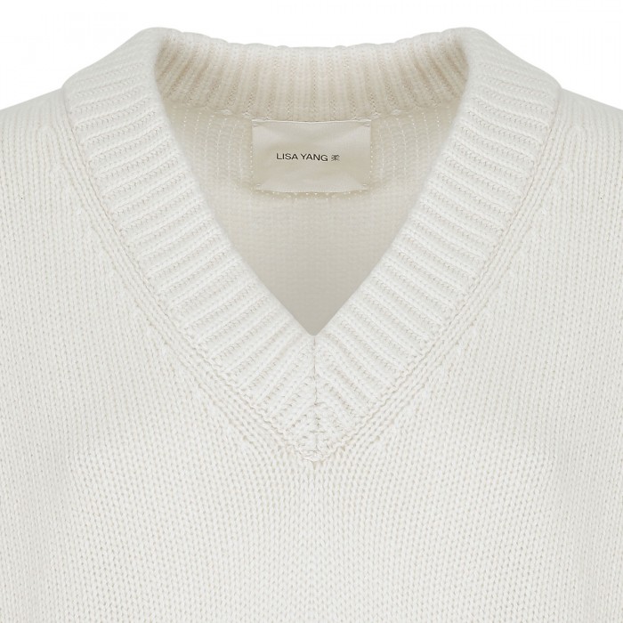 Aletta cream-hue sweater