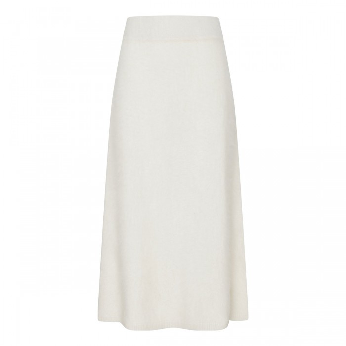 Asta cream hue knitted skirt