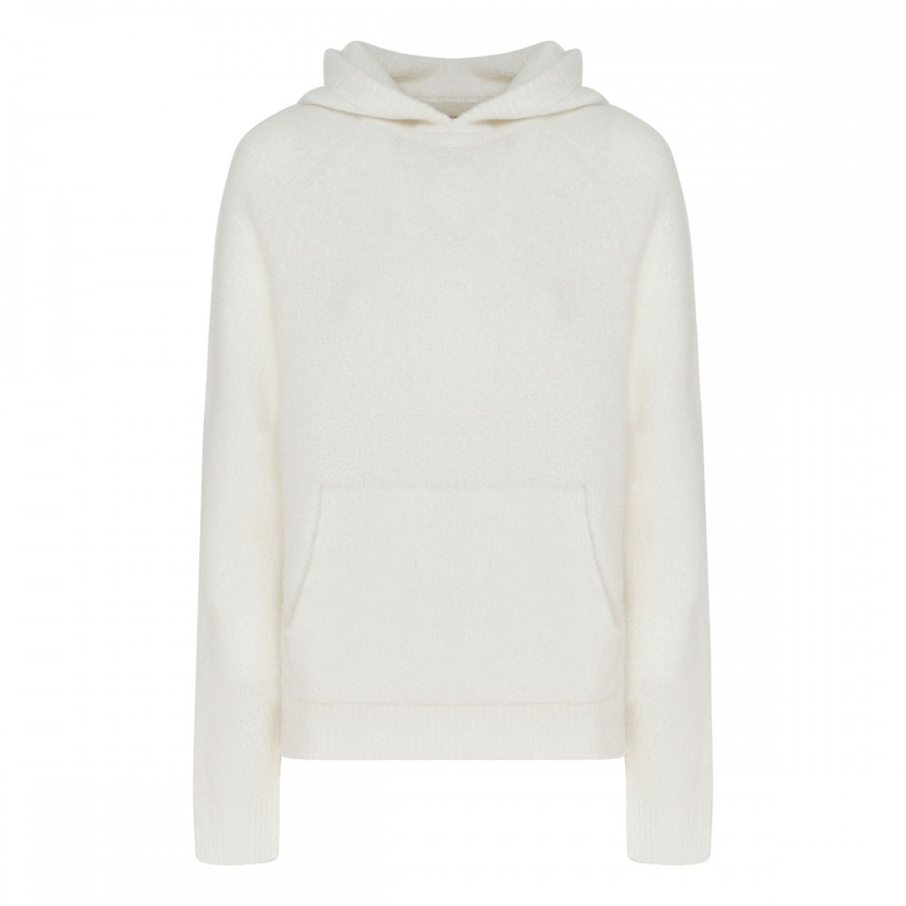 Ivy cream hue hooded sweater